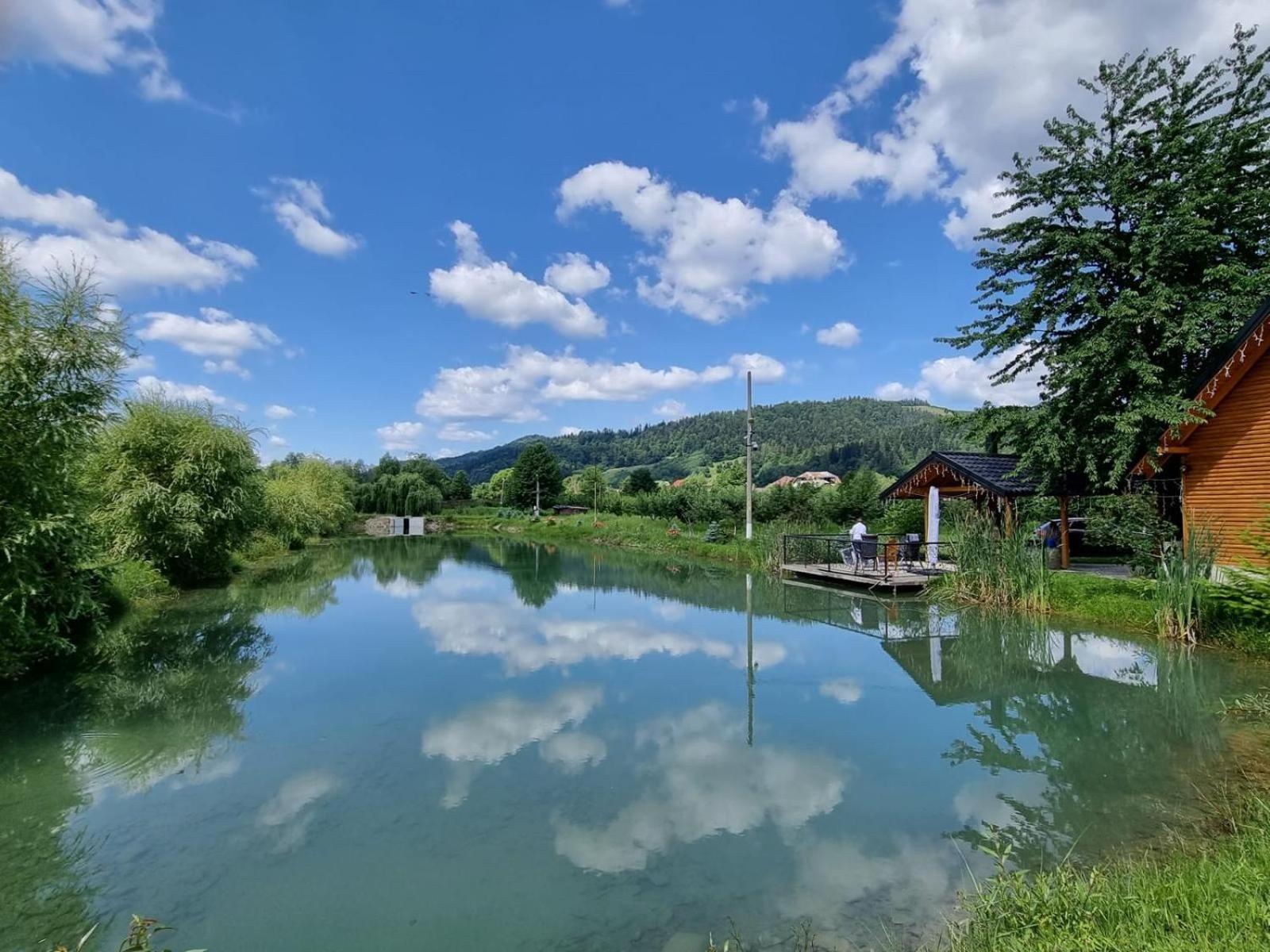 Moonlake Chalet Gainesti Exterior foto