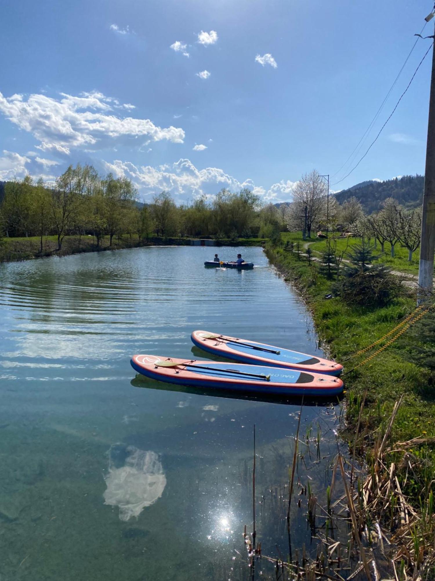 Moonlake Chalet Gainesti Exterior foto