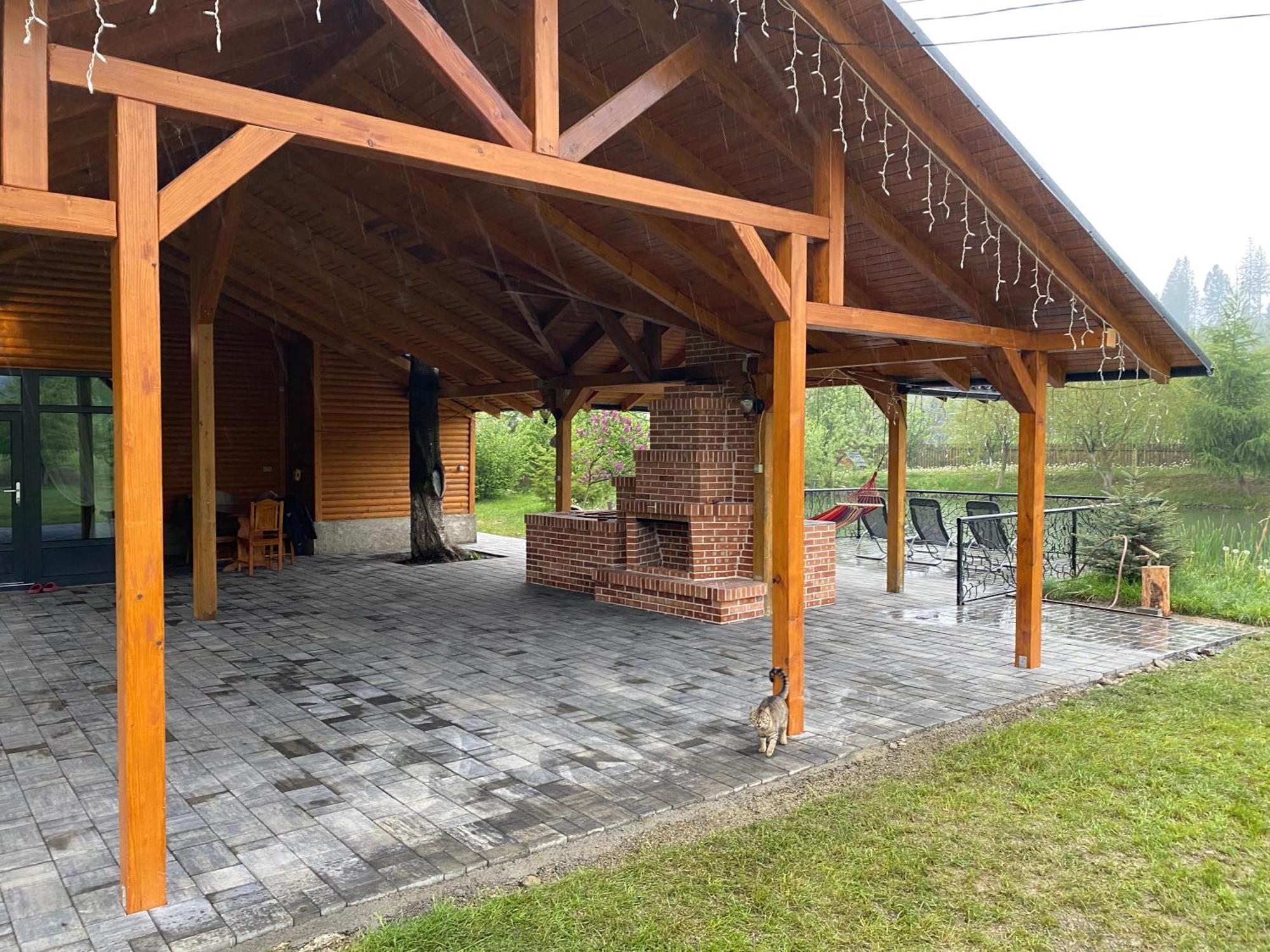 Moonlake Chalet Gainesti Exterior foto